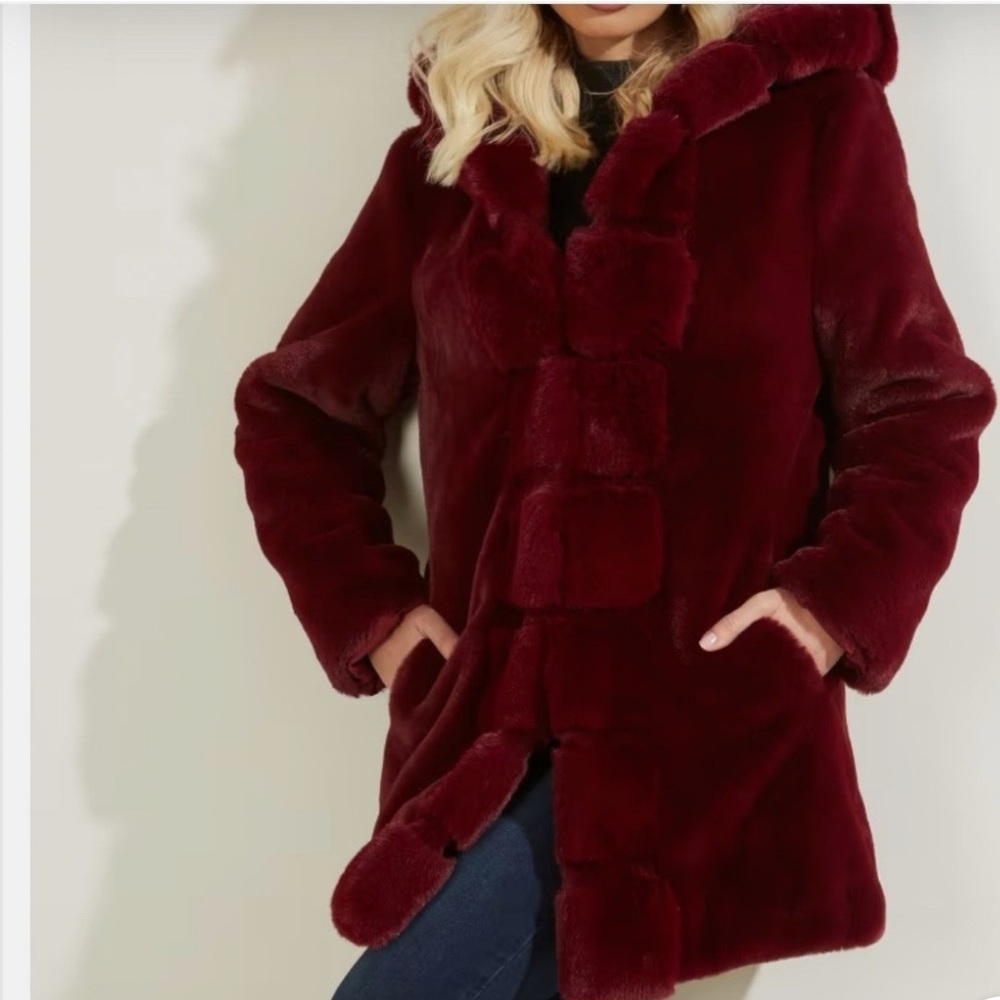 GUESS BLACK COAT